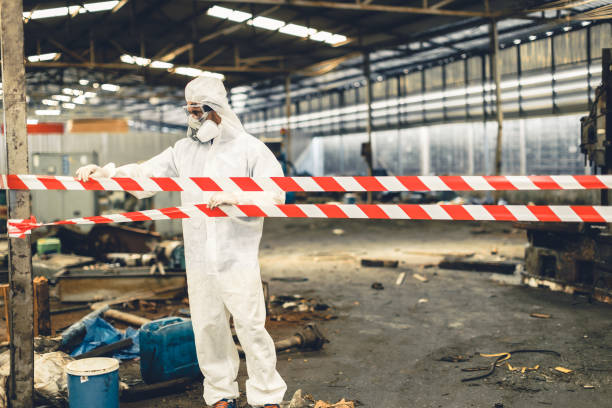 Professional Crime Scene Cleanup technician working in Hebron, NH